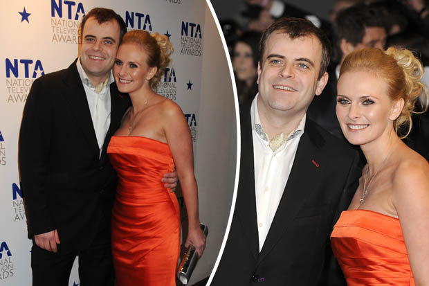 Simon Gregson and his wife Emma