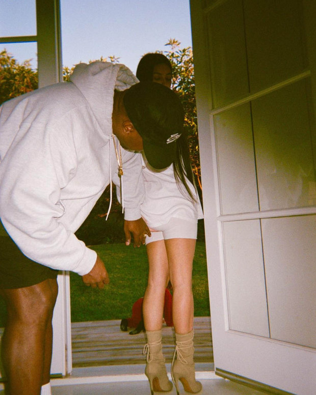 Kim Kardashian and Kanye West